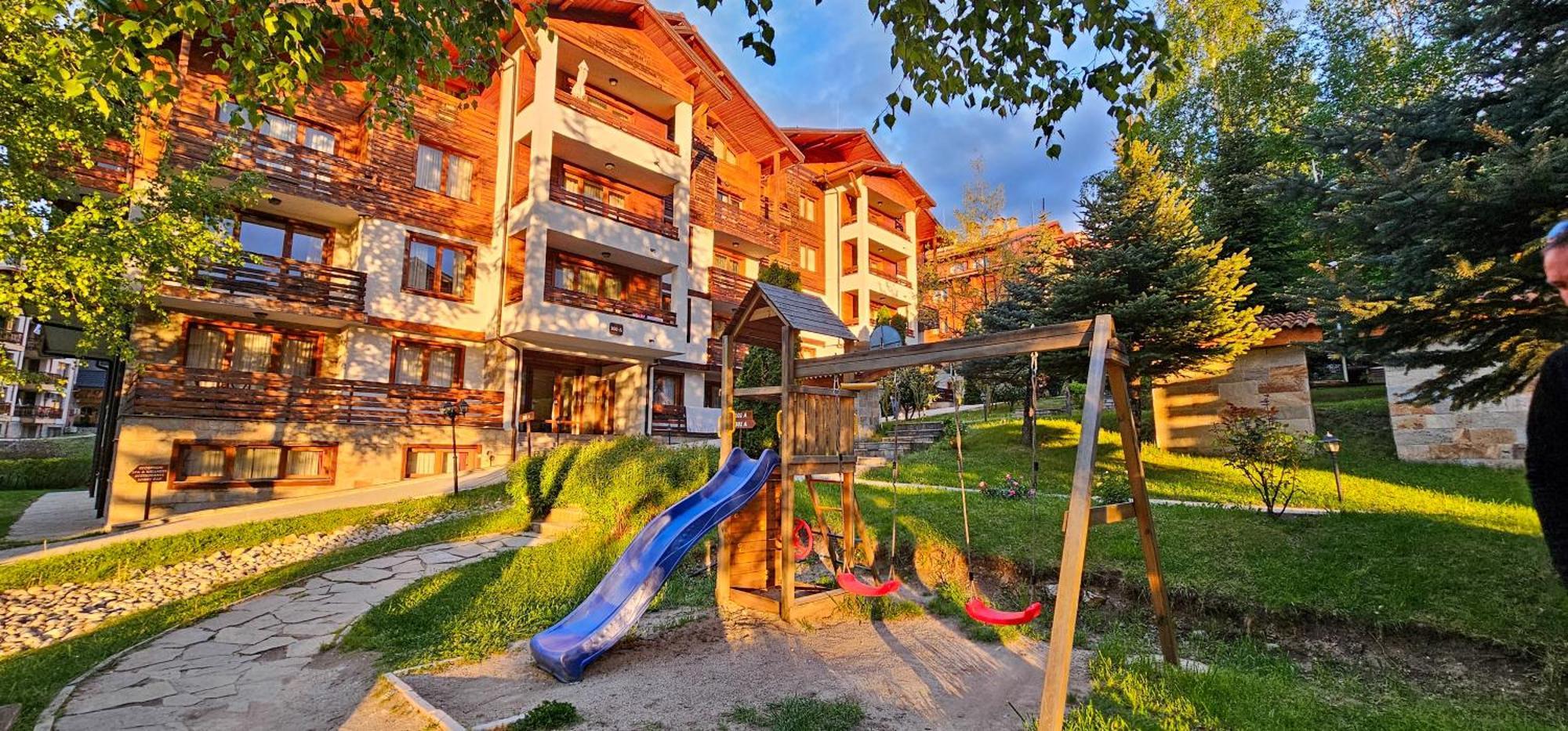 Apartmanica Double Room Apartment 101-12, Big Terrace, St Ivan Rilski 4 Star Spa Resort, Bansko Bagian luar foto