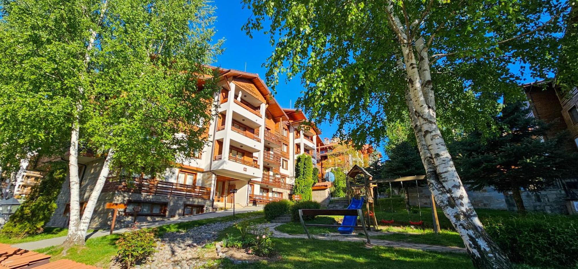 Apartmanica Double Room Apartment 101-12, Big Terrace, St Ivan Rilski 4 Star Spa Resort, Bansko Bagian luar foto